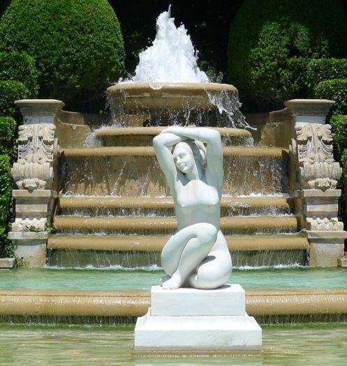 Park of Pedralbes in Barcelona