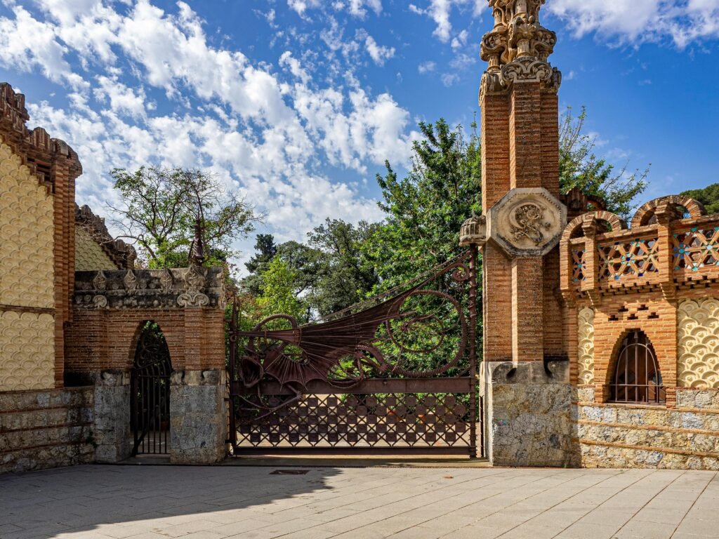 Entrance gate to Park Güell