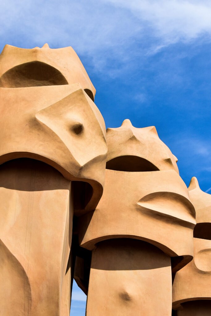 Petrified warriors of Casa Mila