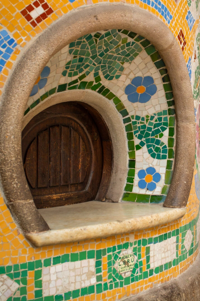 Old ticket office of the Palau de la Musica in Barcelona