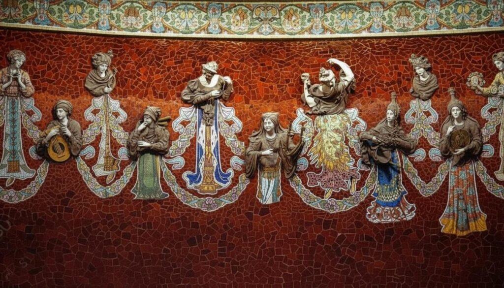 The 18 muses of the Palau de la Música in Barcelona